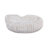 Geometric Wooden Snail Figurine Object for Table Decor - Sculptural Statue Accent for Living Room or Home Decoration - White-1101925910