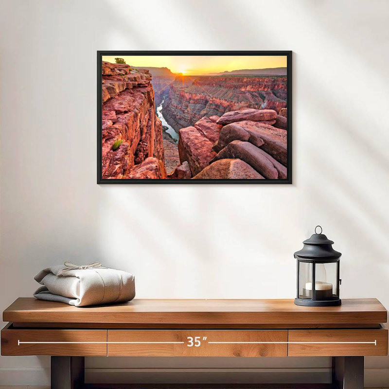 Alvord Sunrise Over Grand Canyon, H 13 po x l 19 po
