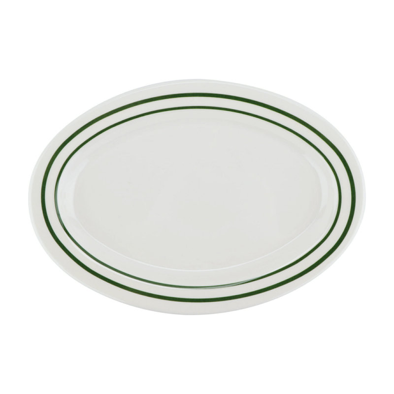 G.E.T. Serving Platters Melamine Platter, Green
