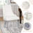 Devleta Velvet Dining Chairs, Tufted Mid-Century Modern Dinning Chairs w/Metal Legs for Kitchen Dining Room-1734413583