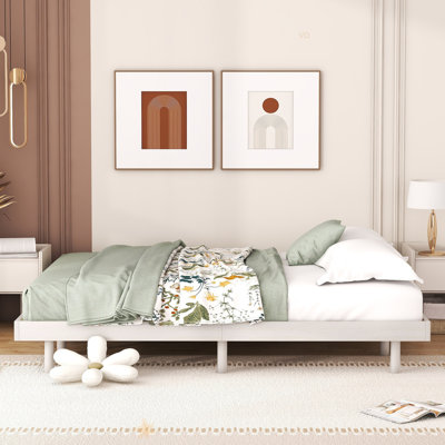 Modern Floating Platform Bed Frame
