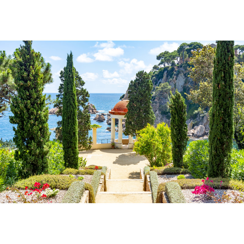 Marimurtra Botanical Garden by Vladislav Zolotov - Wrapped Canvas Print, 30cm H x 46cm W x 3.8cm D