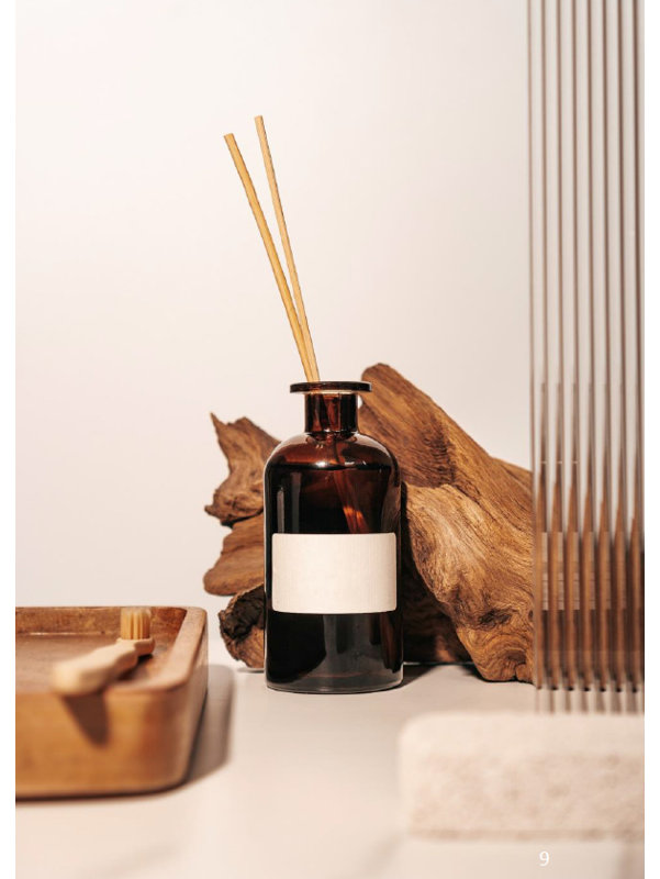 Huile de parfum violet Santal
