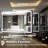 Eleen 84"x 48" Rectangular Modern & Contemporary Vintage LED Light Anti-Fog Bathroom Mirror