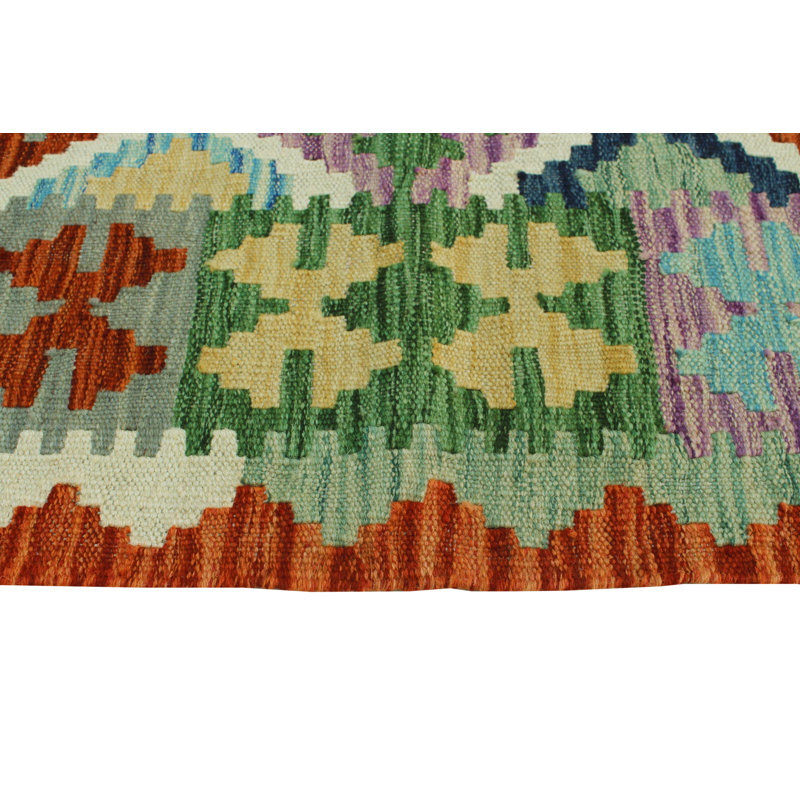 Flatweave Manshuk Orange Rug