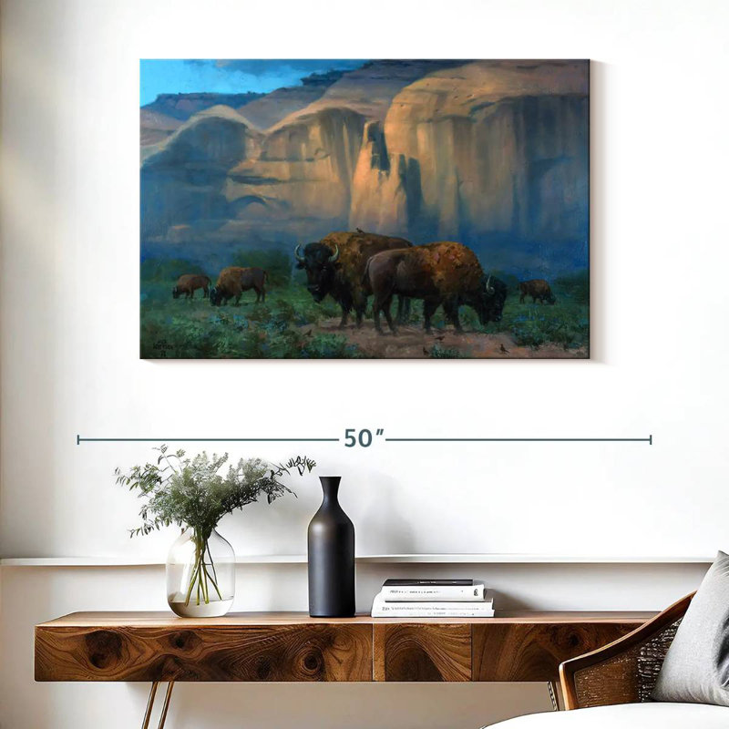 The Classic West, 26" H x 39" W