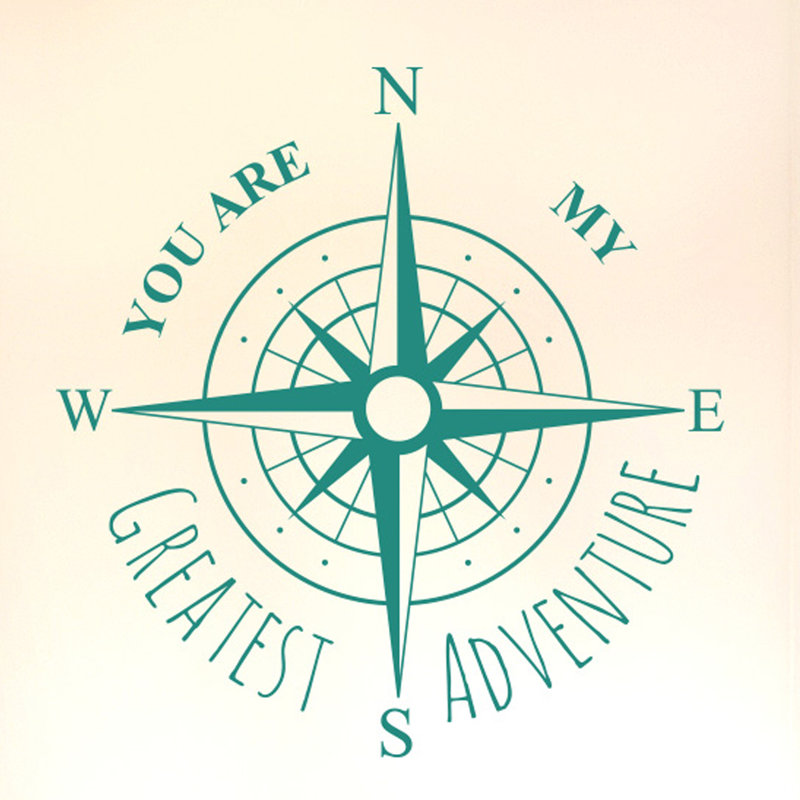 Wall Decal, Aqua Green