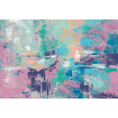Fjord Reflections Crop Bright by Silvia Vassileva - Wrapped Canvas Painting