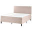 Upholstered Fabric Bed with Mattress-1814271313-1814271319