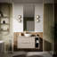 80mm Single Bathroom Vanity with Ceramic Basin