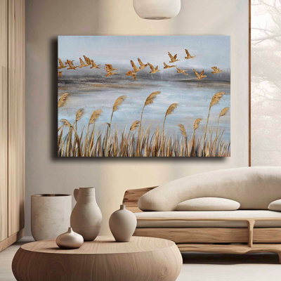 Peinture décorative sur toile
