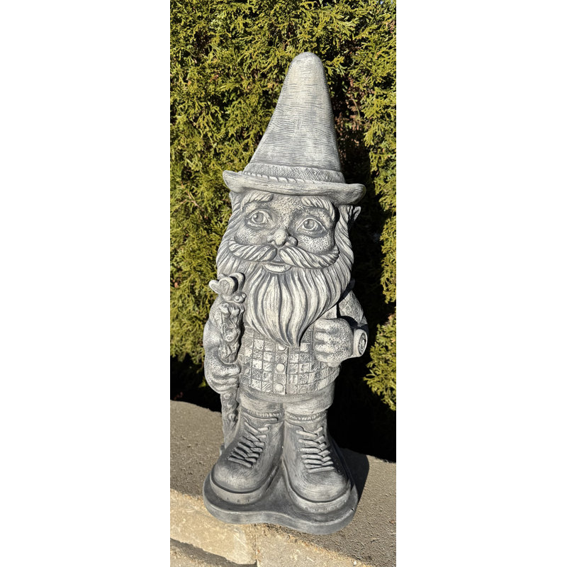 Hiker Garden Gnome