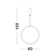 1 - Light Gold LED Single Pendant