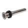 1.5" Non-Overflow Grid Bathroom Sink Drain - Brushed Nickel