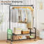 118cm Rolling Clothing Rack