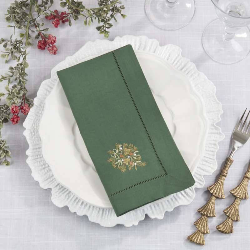 Ensemble de 6 serviettes de table Embr'D