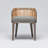 Palms 19'' H Upholstered Mahogany Armchair-90795056-91437434