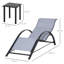 Hobscheid 169cm Long Chaise Lounge Set