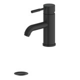 Aloha Single Hole Bathroom Faucet with Drain Assembly
