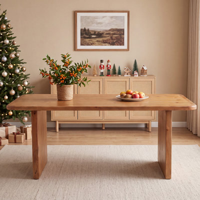 Solid Wood Rectangle Dining Table