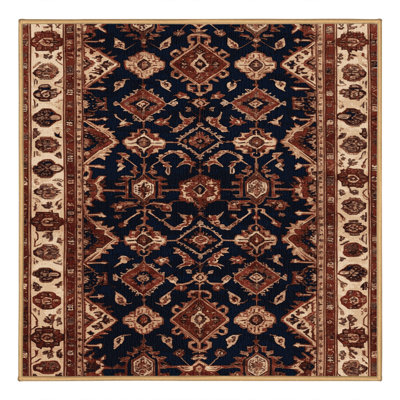 Tapis brun lavable à la machine