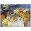 'Still Life with Fruit Basket' by Paul Cezanne Painting Print-21211050