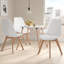 Ackerly 4 -Person Solid Wood Dining Set