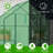 Metal-Framed PE-Covered Mini Walk-In Greenhouse With 4 Shelves-114486698-114486696
