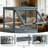 5-Tier Display Cabinet With Acrylic Flip Up Door, Foldable Curio Cabinet Collection Display Showcase Bookshelf