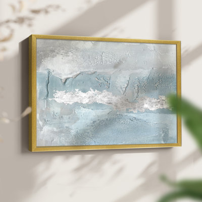 Blue Mist II -Framed Print - Restickable