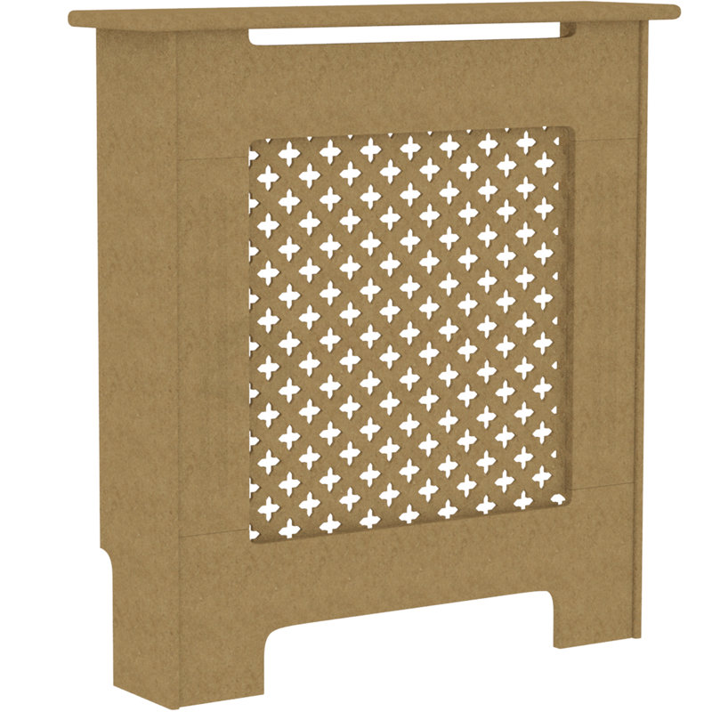 Reta Radiator Cover, Unfinished, 82cm H x 78cm W x 19cm D