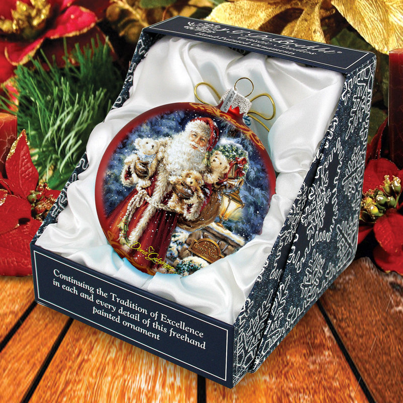 Ornement boule de Noël Holiday Splendor