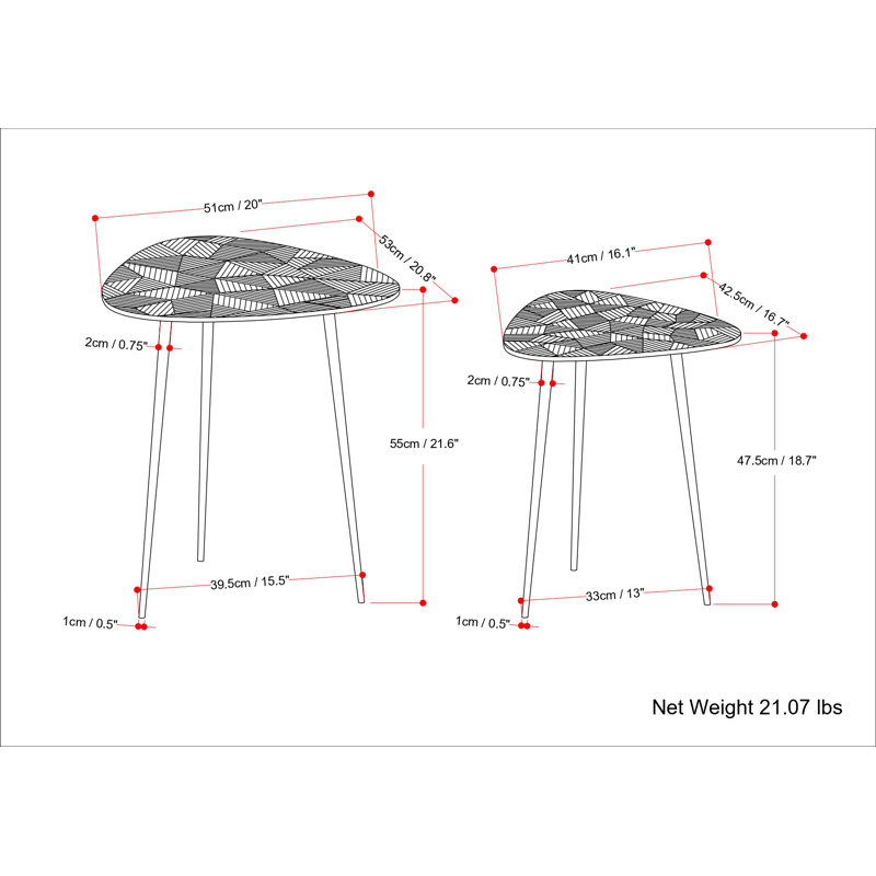 Shelton Nesting Tables