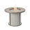 Stonefire Collection Round Smokeless Fire Pit Table with Hidden Fuel Tank