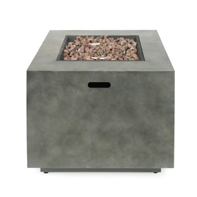 Square Iron Fire Pit, 50,000 - Rust- Finish, Matte Elegance Craft, Finish Beauty