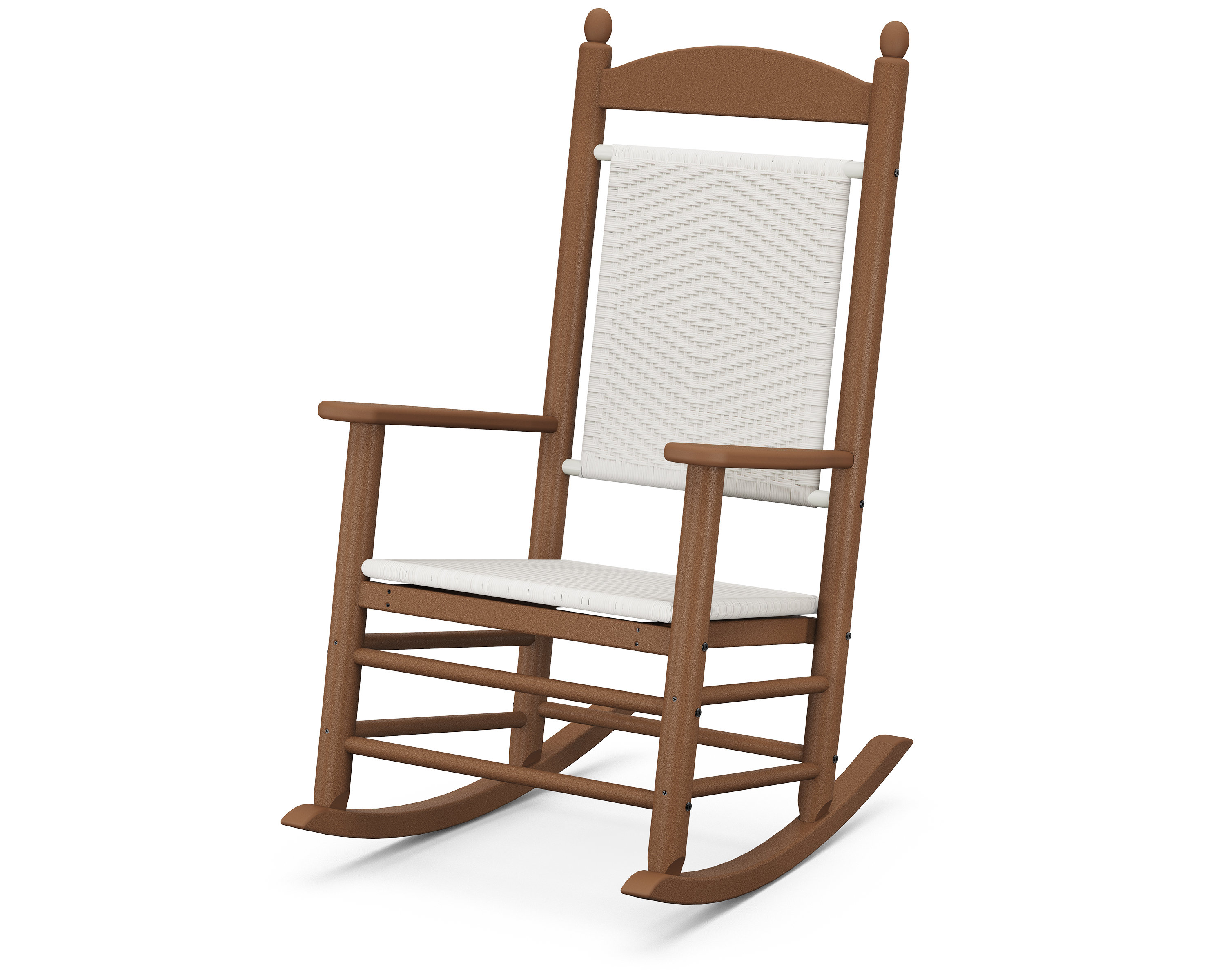 POLYWOOD® Rocker Jefferson Woven Rocking Chair & Reviews | Wayfair
