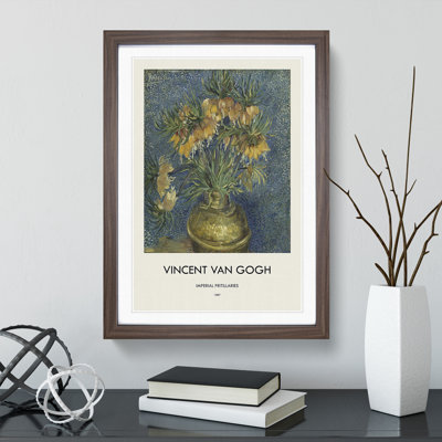 Imperial Fritillaries by Vincent Van Gogh - Picture Frame Painting