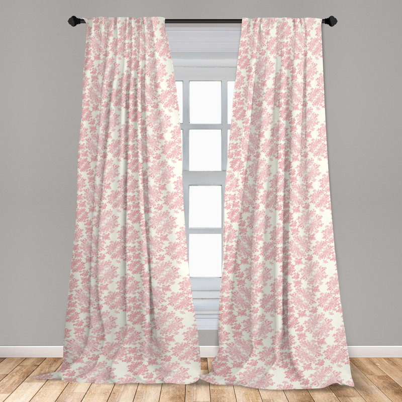 Kaytlyne Semi Sheer Curtain Pair