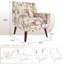 Jaqueze 73.4 Cm Wide Tufted Armchair-72026067