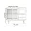 Buffet de rangement multifonctionnel en bois massif-2014724221