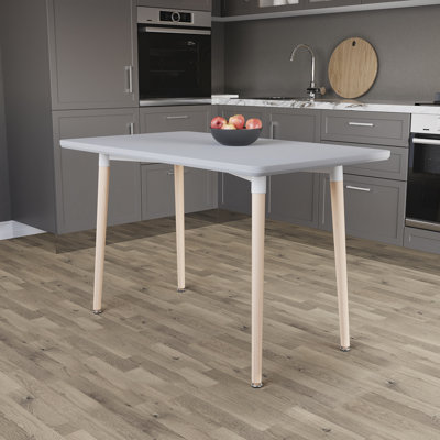 Braydon Beech Solid Wood Base Dining Table