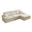Space-Saving L-Shaped Sofa with High Backrest and No-Assembly Design-515338931