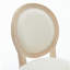 Ensemble de 2 tabourets en bois massif, tabouret de bar en bois massif de style campagnard classique avec siège rembourré