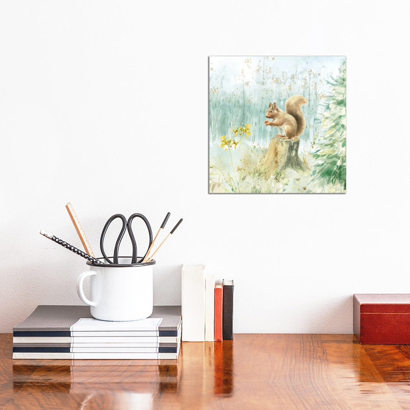 Meadows Edge VI by Danhui Nai - Wrapped Canvas Gallery-Wrapped Canvas Giclée, 30.48 cm H x 30.48 cm W