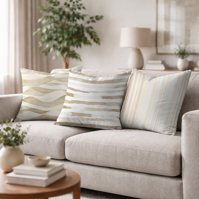 Coussin Modern, H 20 po x l 20 po