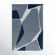 Sean Abstract Handmade Tufted Wool Light Blue/Navy/Light Slate Area Rug