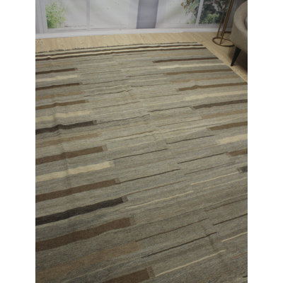 Ames Wool Striped Indoor Rug