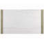 Ensemble de salle à manger 5 pièces en marbre véritable de style contemporain avec table rectangulaire et chaises à dossier plein rembourrées beige-661523635
