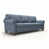 Polyester bleu sarcelle clair