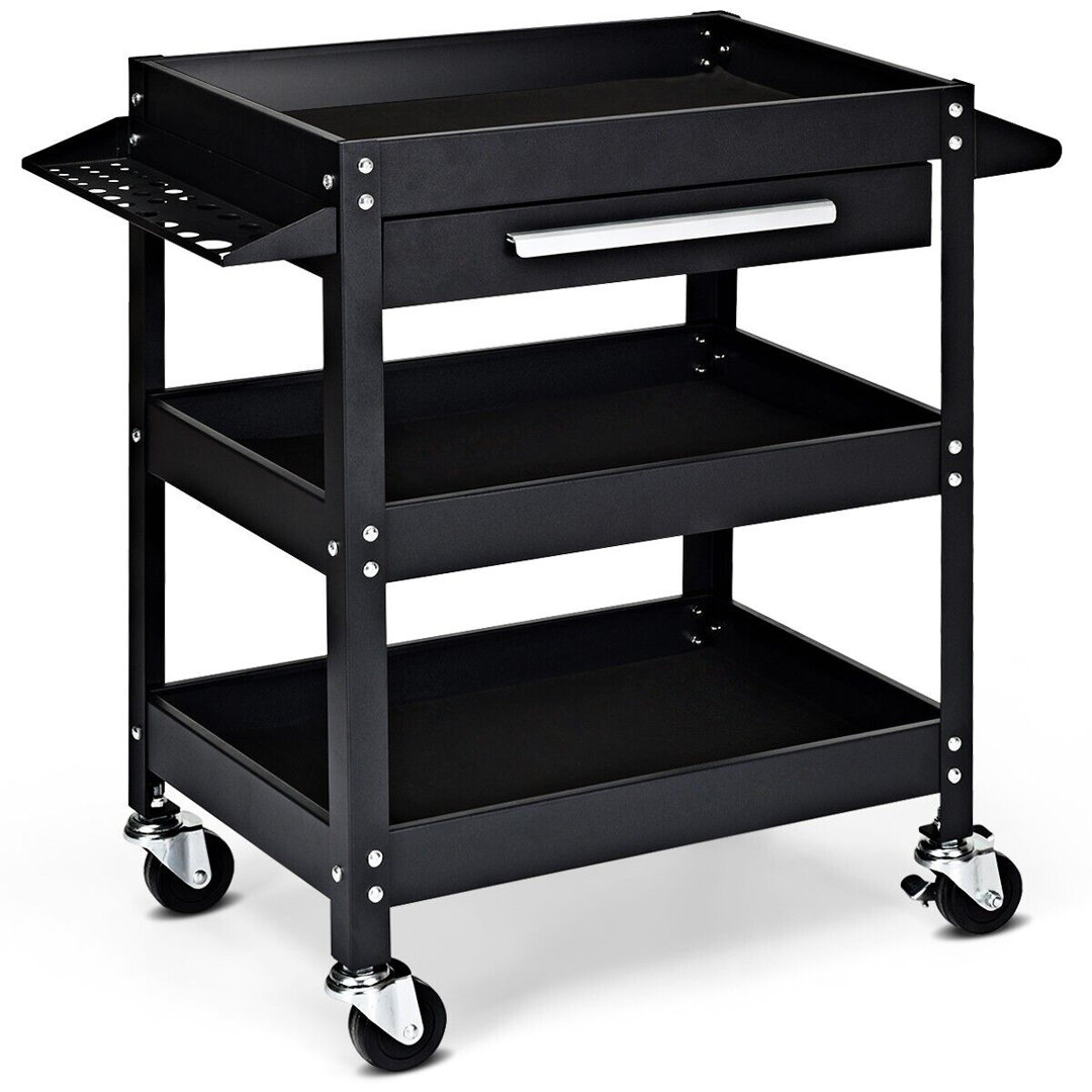 Antanette 80cm H x 80cm W Utility Cart